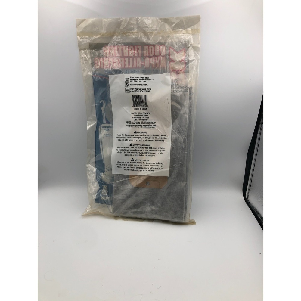 ORECK Type CC 4 Layer Celoc Charcoal Filter Type CC Vacuum Bags CCPK80F 10 total - Picture 7 of 7